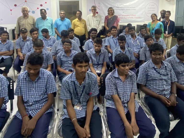 Early Intervention Program – Poonamallee Blind Schools Students, 2024